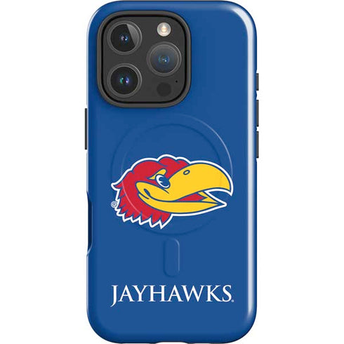 University of Kansas Jayhawks Digi iPhone 16 Pro Magsafe Impact Case
